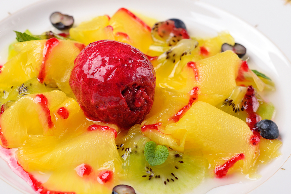 Tropické carpaccio