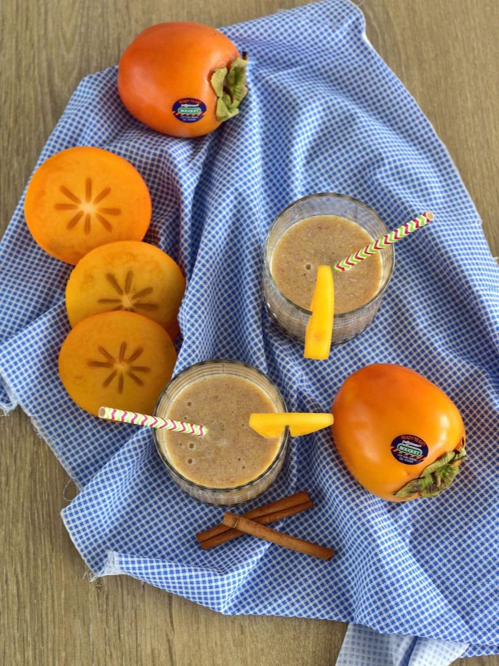 Netradiční smoothie z ovoce kaki