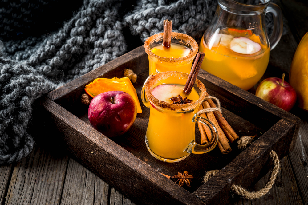 Hot yellow apple