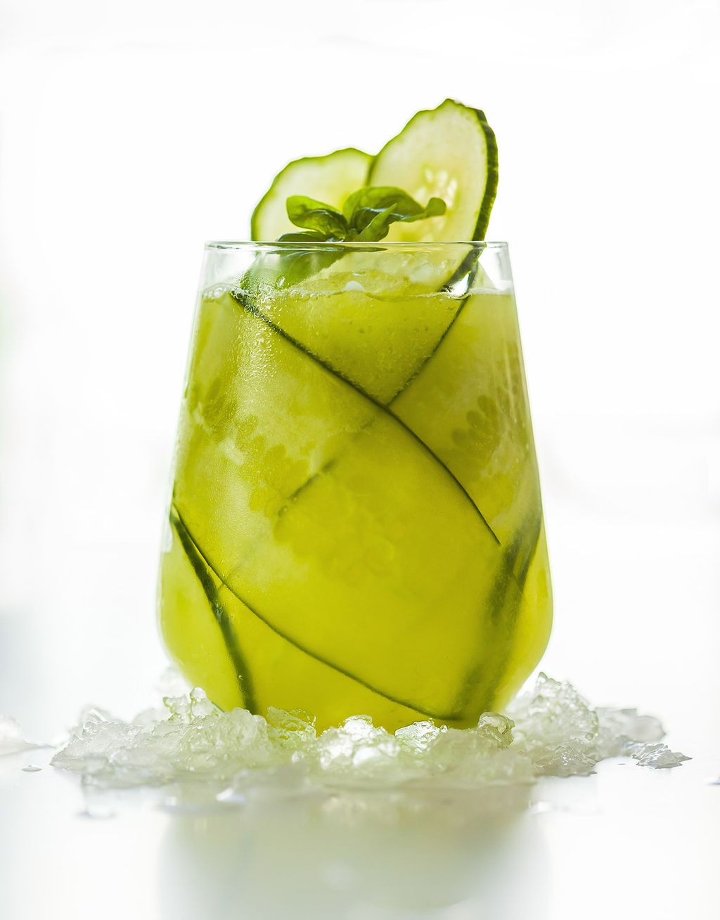 Okurkový gin & tonic