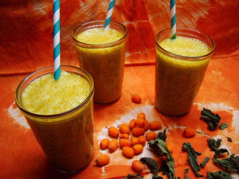 Kopřivové smoothie s rakytníkem DSC06413