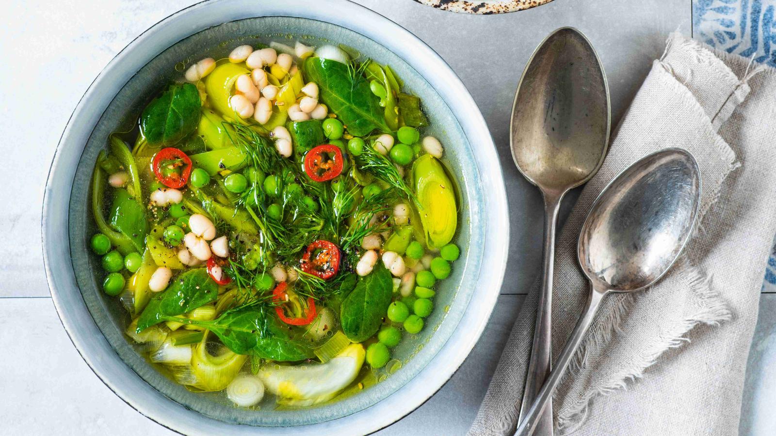 Jarní minestrone