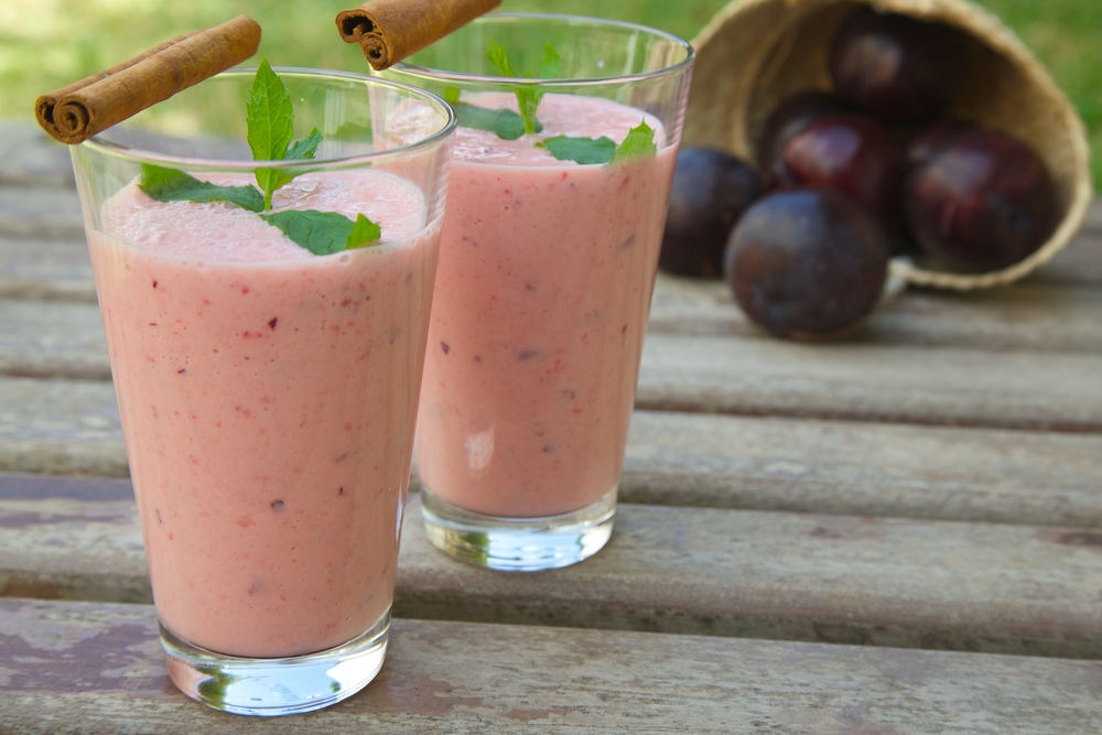 Švestkové smoothie