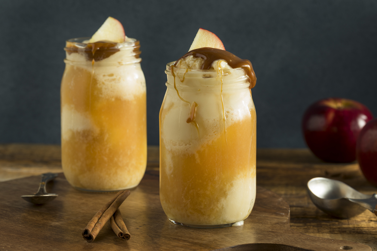 Milkshake z jablečného cideru