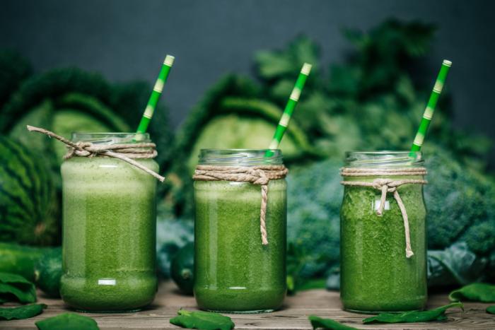 Smoothie s bylinkami
