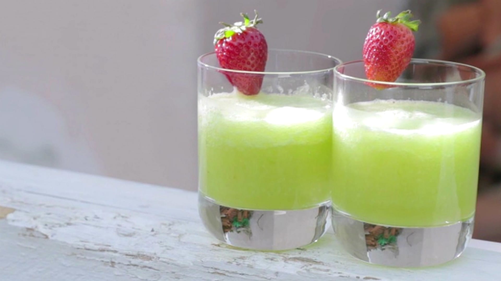 Okurkové smoothie s ginem