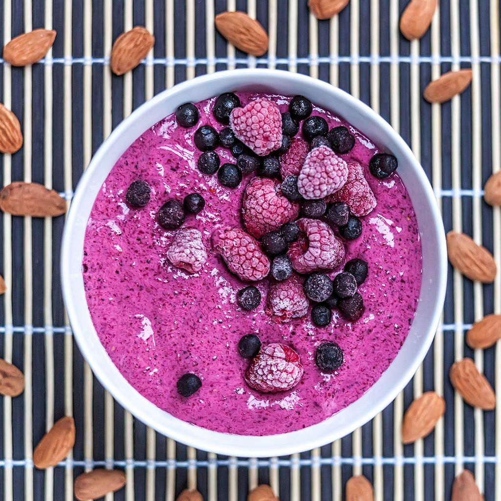 Růžové smoothie