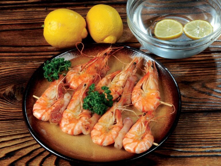 Oreganové krevety s petrželkou QuePO