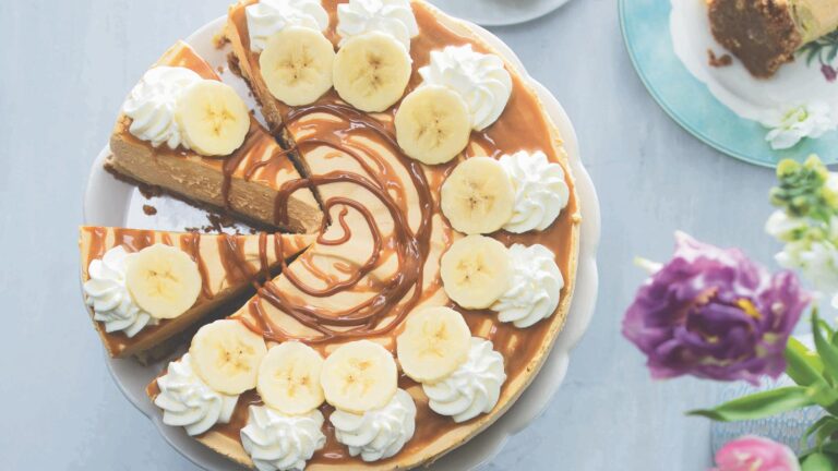 Karamelový cheesecake s banány karamelovycheesecake2_1