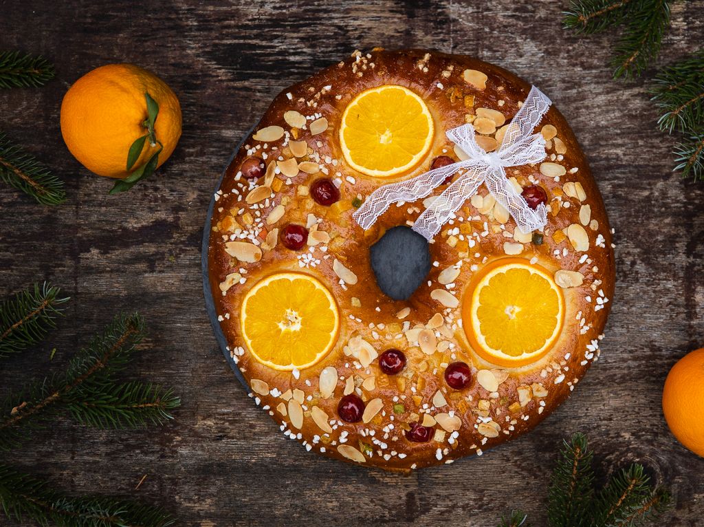 Vánočka po španělsku – Roscón de Reyes