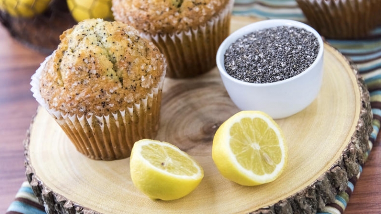 Makové muffiny na dlouhé školní dny