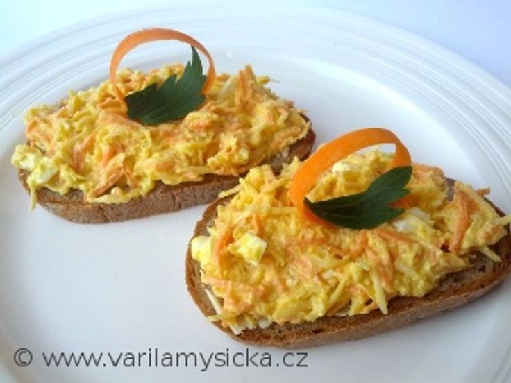 Zdravá celerovo-mrkvová pomazánka