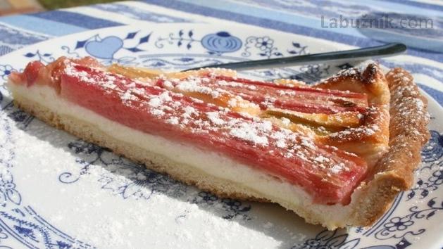 Rebarborový koláč „Very Cheesy“