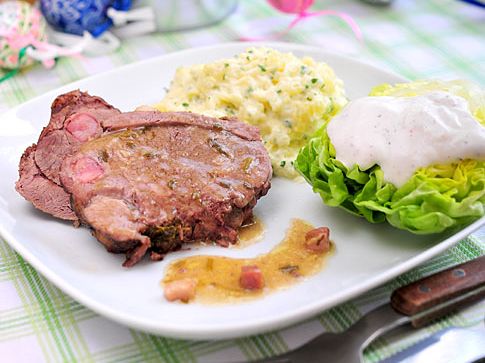 Velikonoční jehněčí pečeně