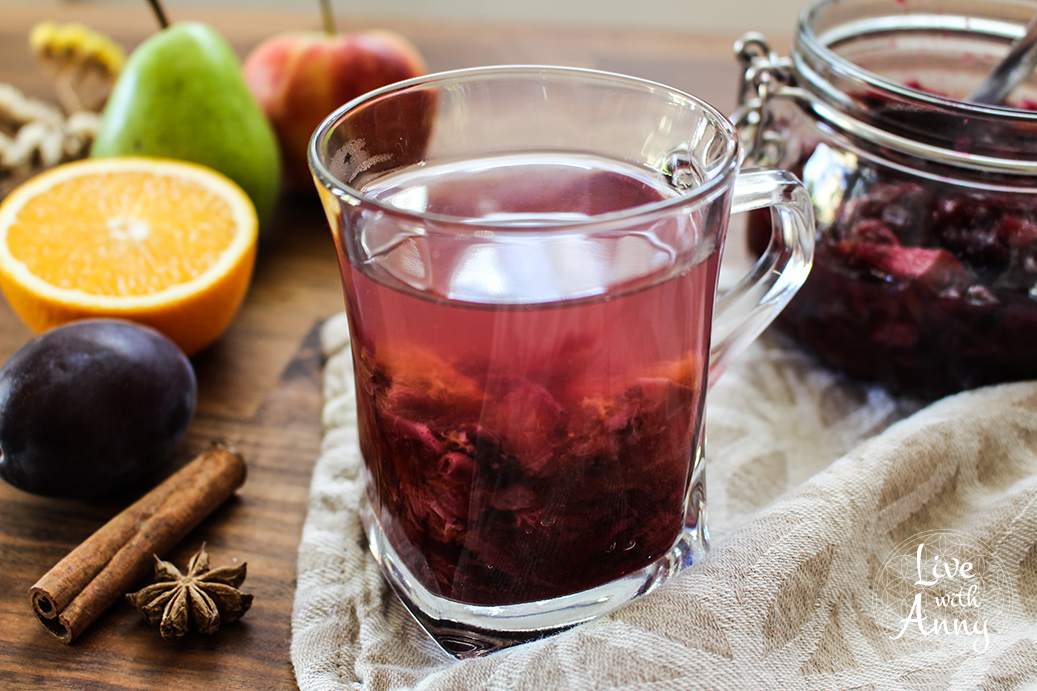 Bobulkový pečený čaj