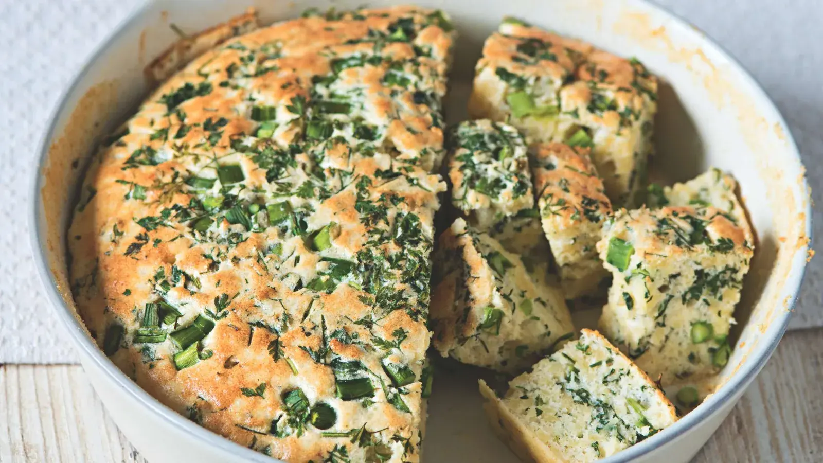 Pečený svítek s kerblíkem a zeleným chřestem