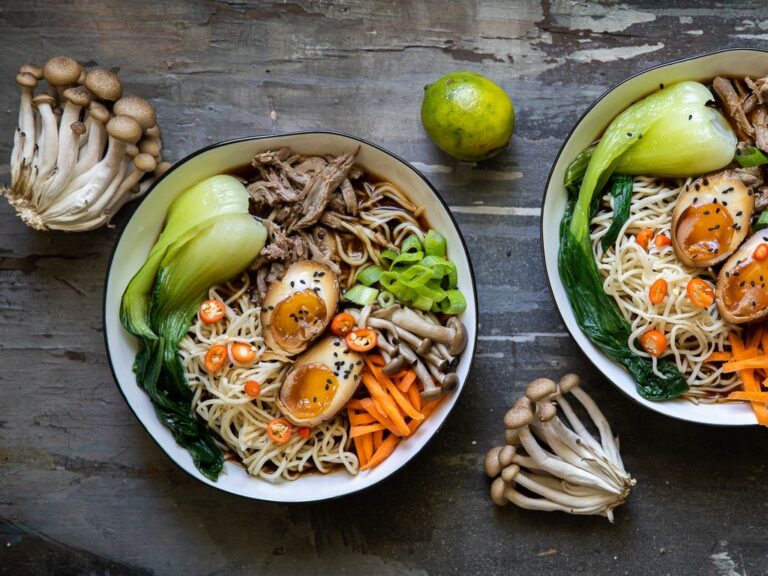 Ramen – kachní polévka po asijsku ramen-polevka-kachni-vyvar-asie-asijska-kuchyne-recept