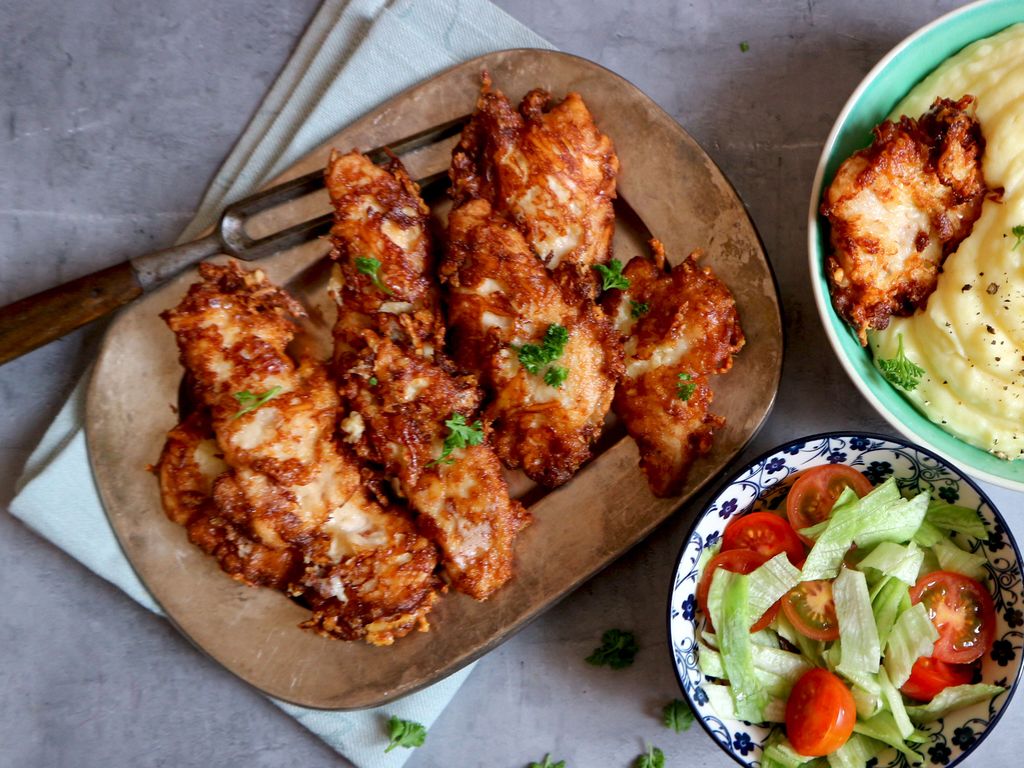 Kuřecí kousky v sýrovém těstíčku