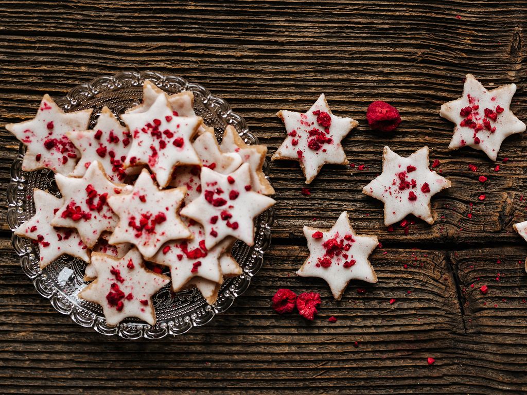 Nepečené šípkové cukroví