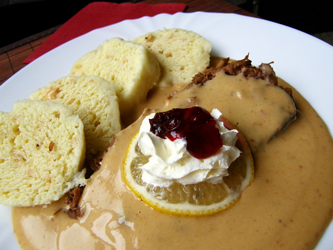 Svíčková na smetaně