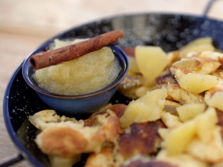 Císařský trhanec s jablečným pyré trhanec