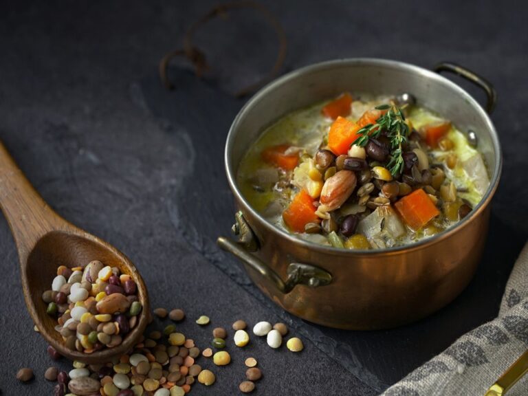 Hrstková polévka se zeleninou hrstkova-polevka