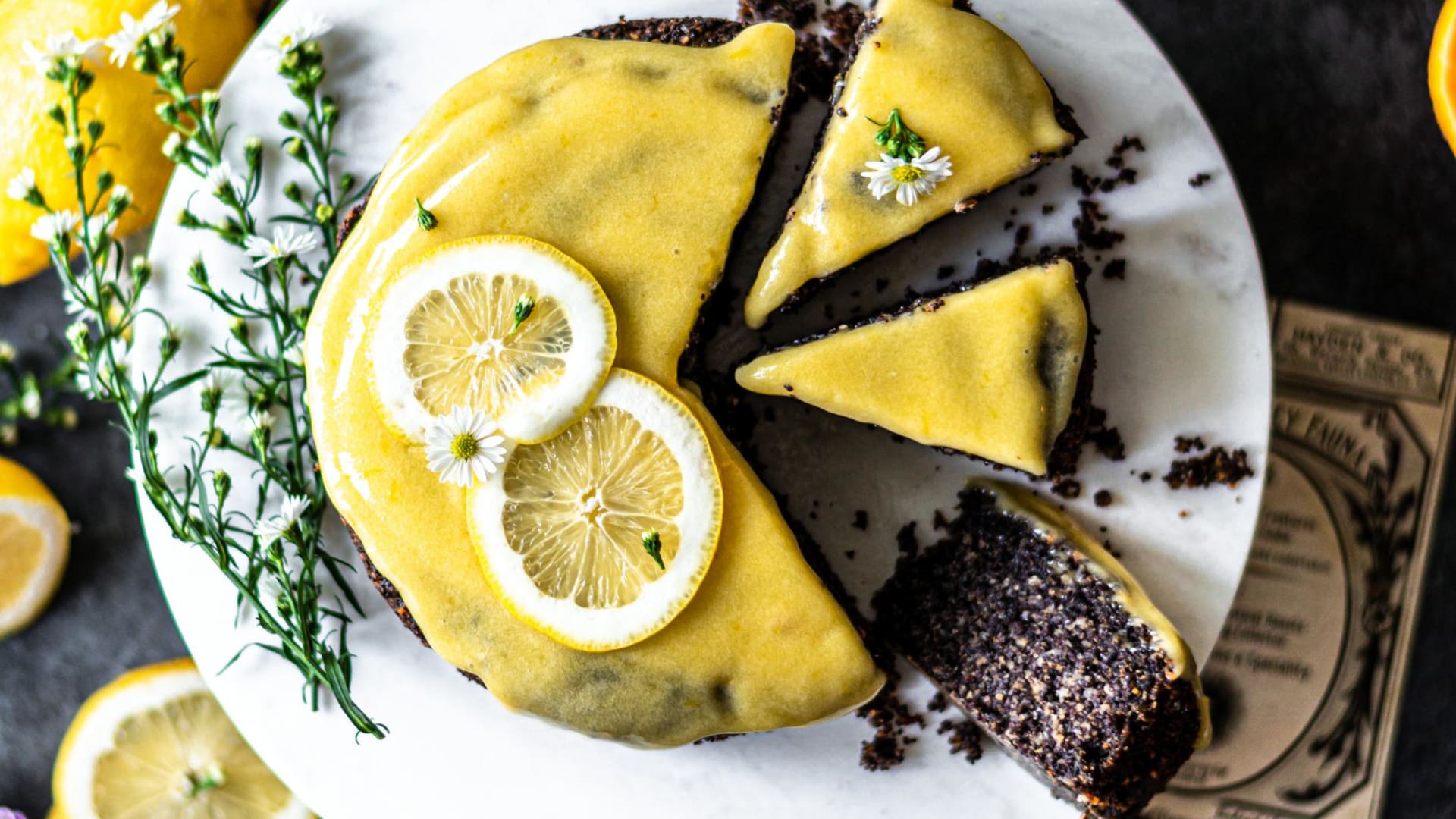 Výtečný bezlepkový makovec s citronovým krémem podle Mamachef