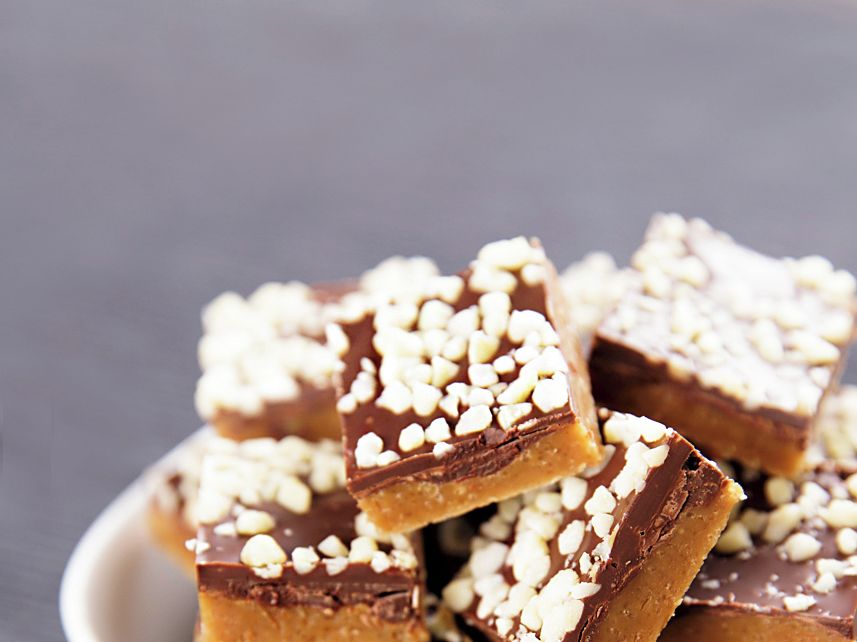 Kávové karamelky s čokoládou a slaným karamelem