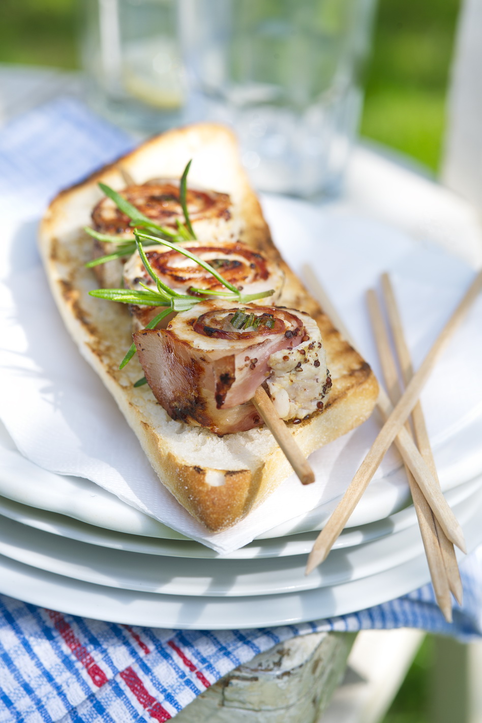 Kuřecí šneky s rozmarýnem