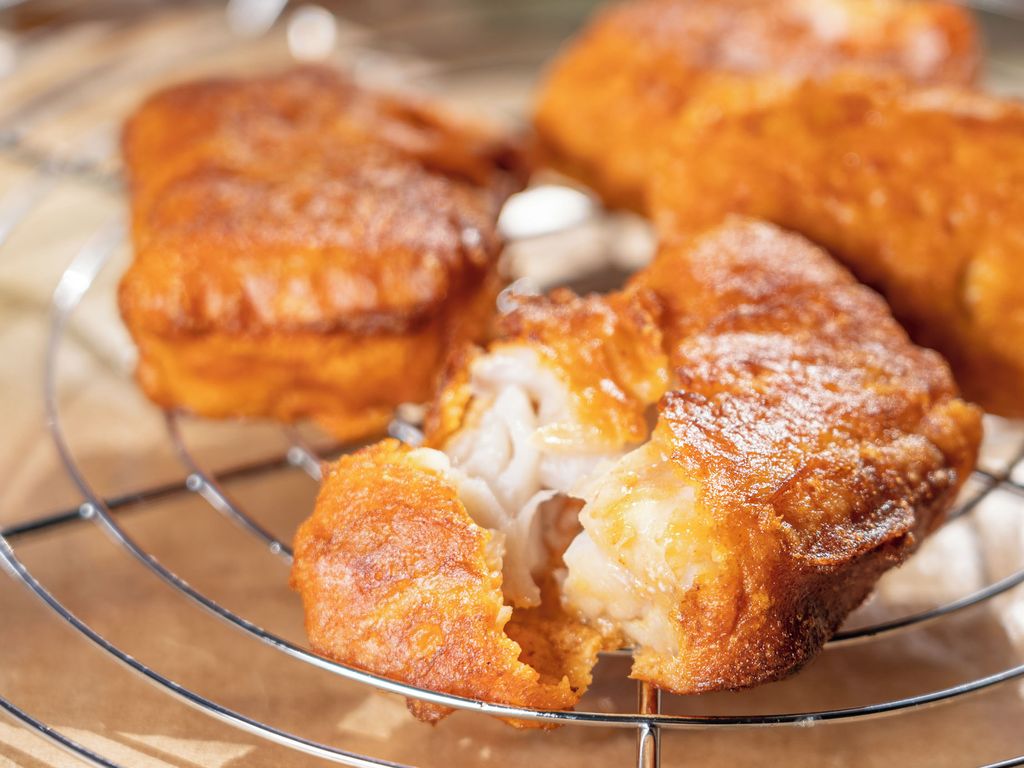 Jednoduché rybí filé v pivním těstíčku