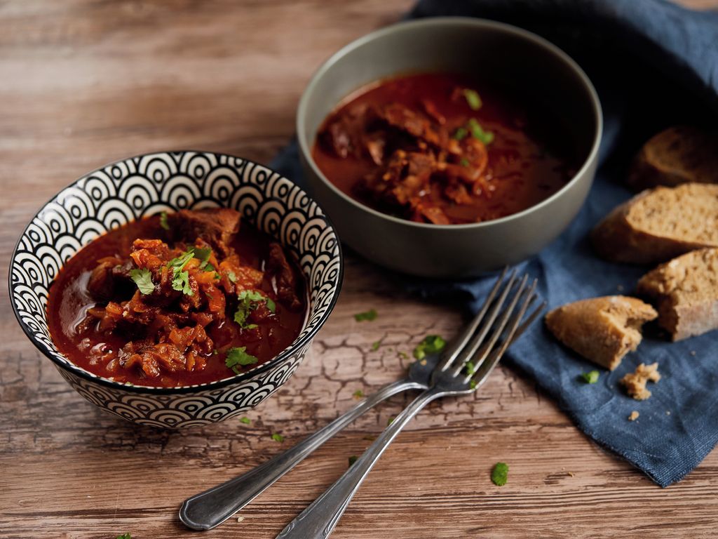 Hovězí guláš na pivě