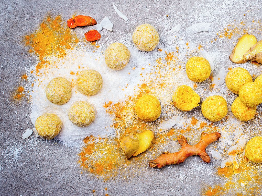 Meruňkovo-kokosové kuličky se zázvorem