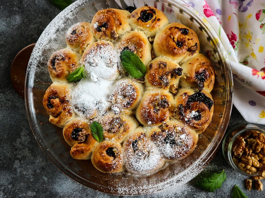 Kynutý povidlák s ořechy