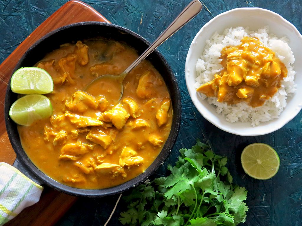 Voňavá kuřecí korma