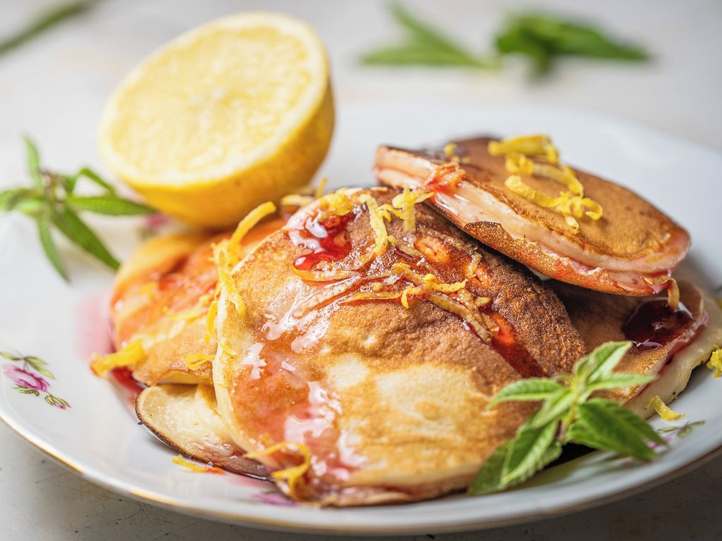 Citronovo-tvarohové lívance