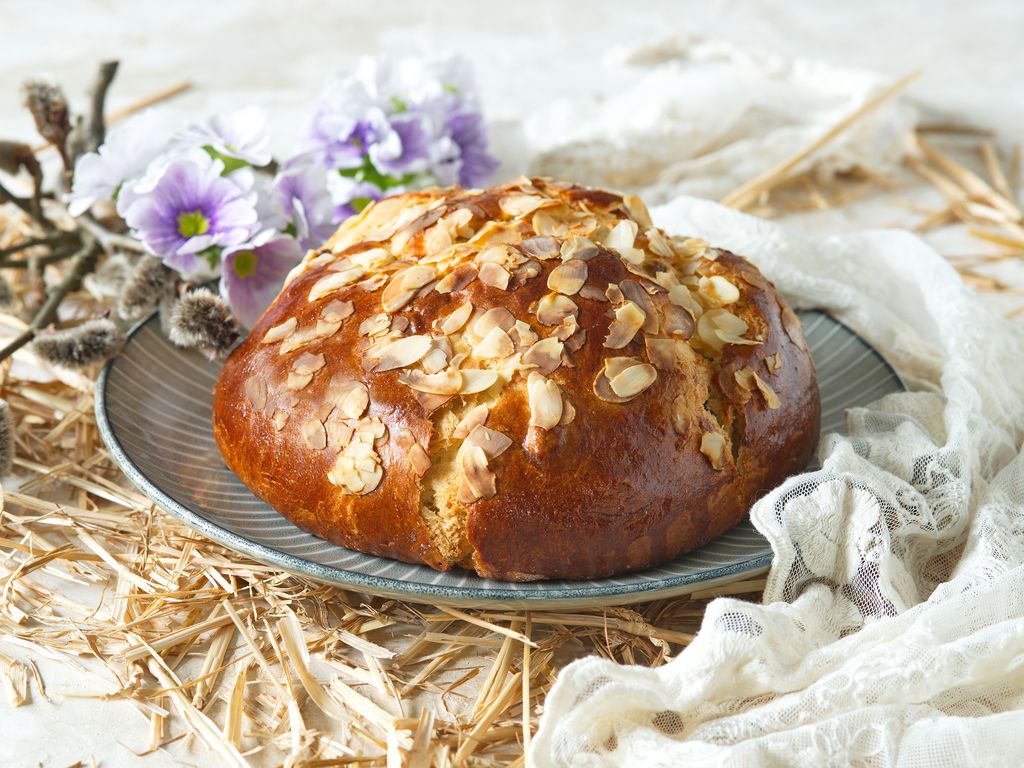 Babiččin velikonoční mazanec