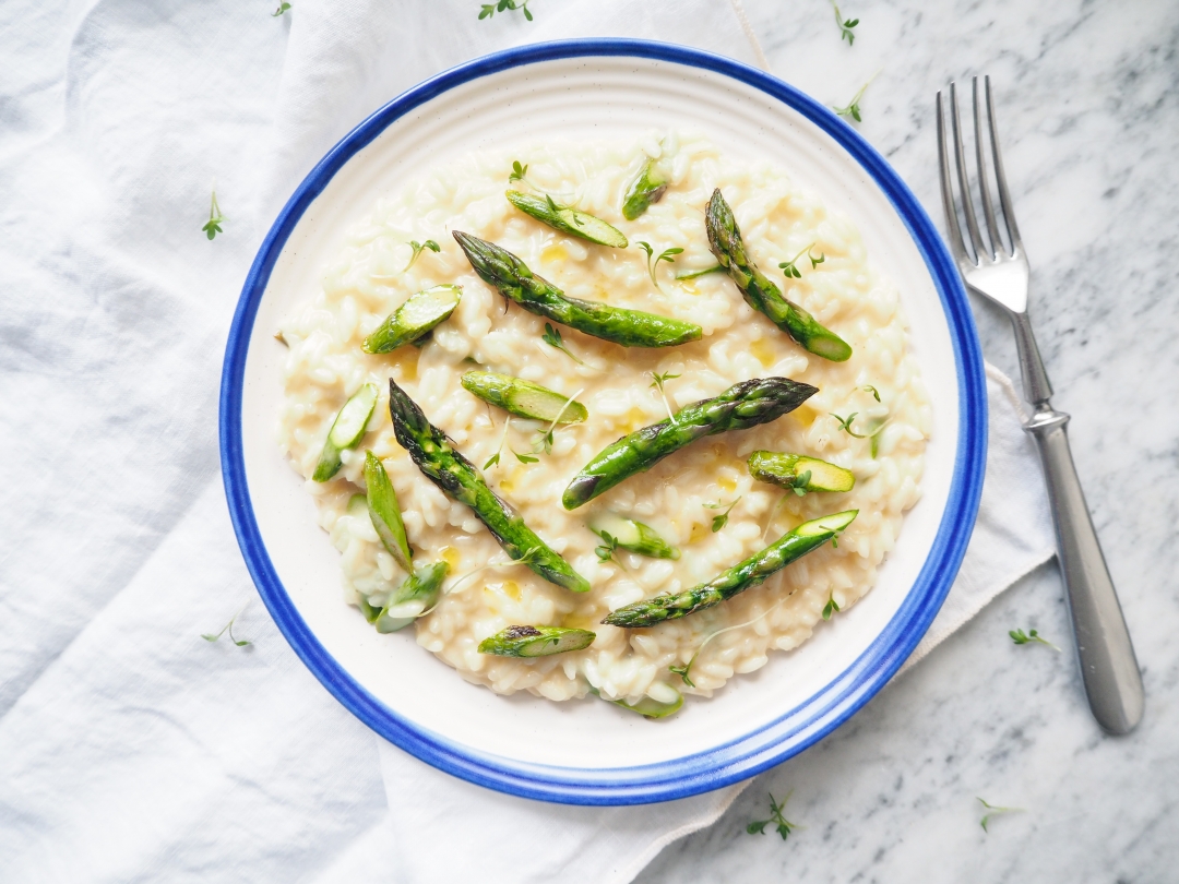 Italské rizoto s chřestem