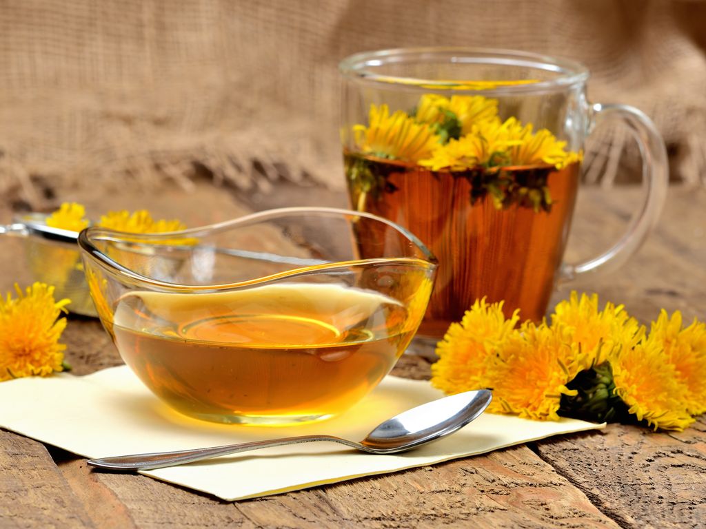 Pampeliškový sirup s pomerančem