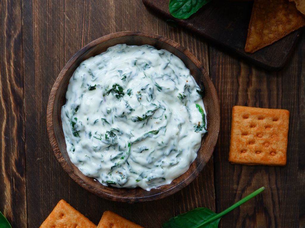 Špenátová pomazánka