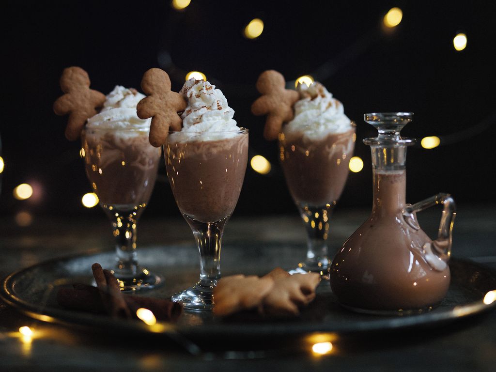 Perníčkový vaječný likér bez vajec