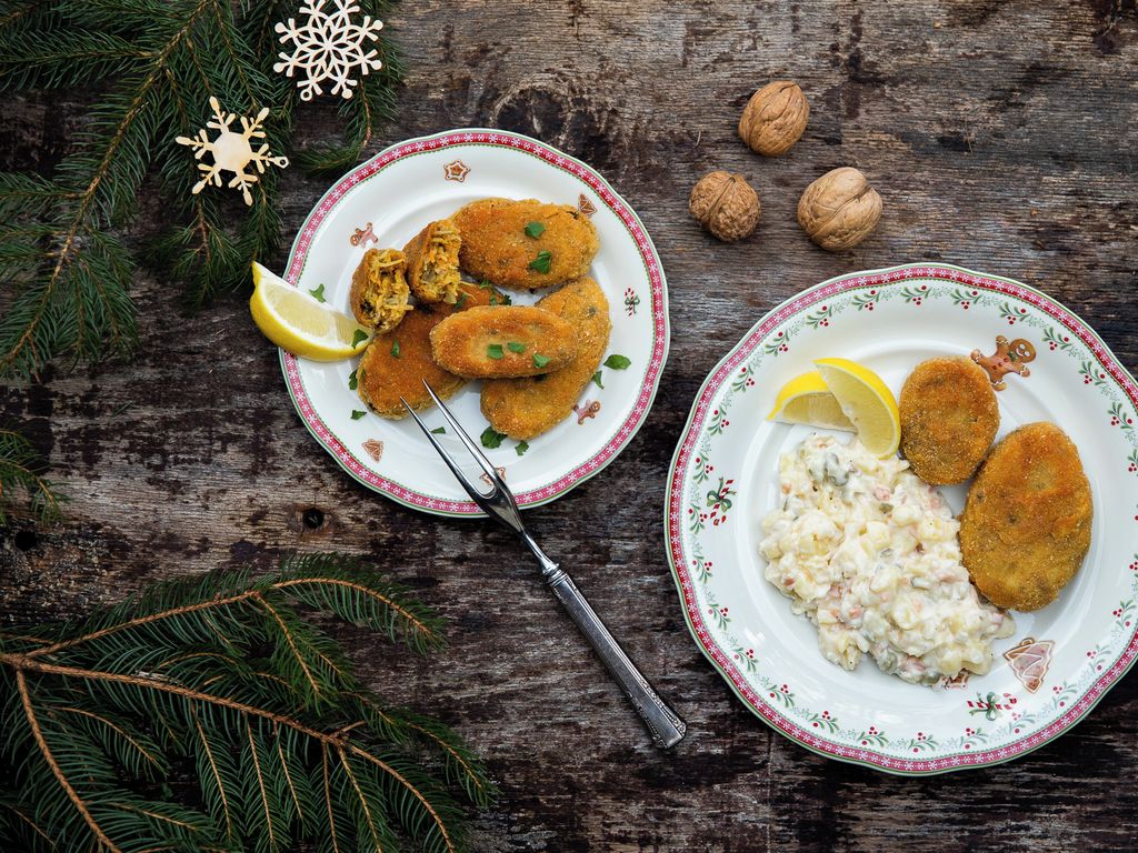 Veganské zeleninové placičky