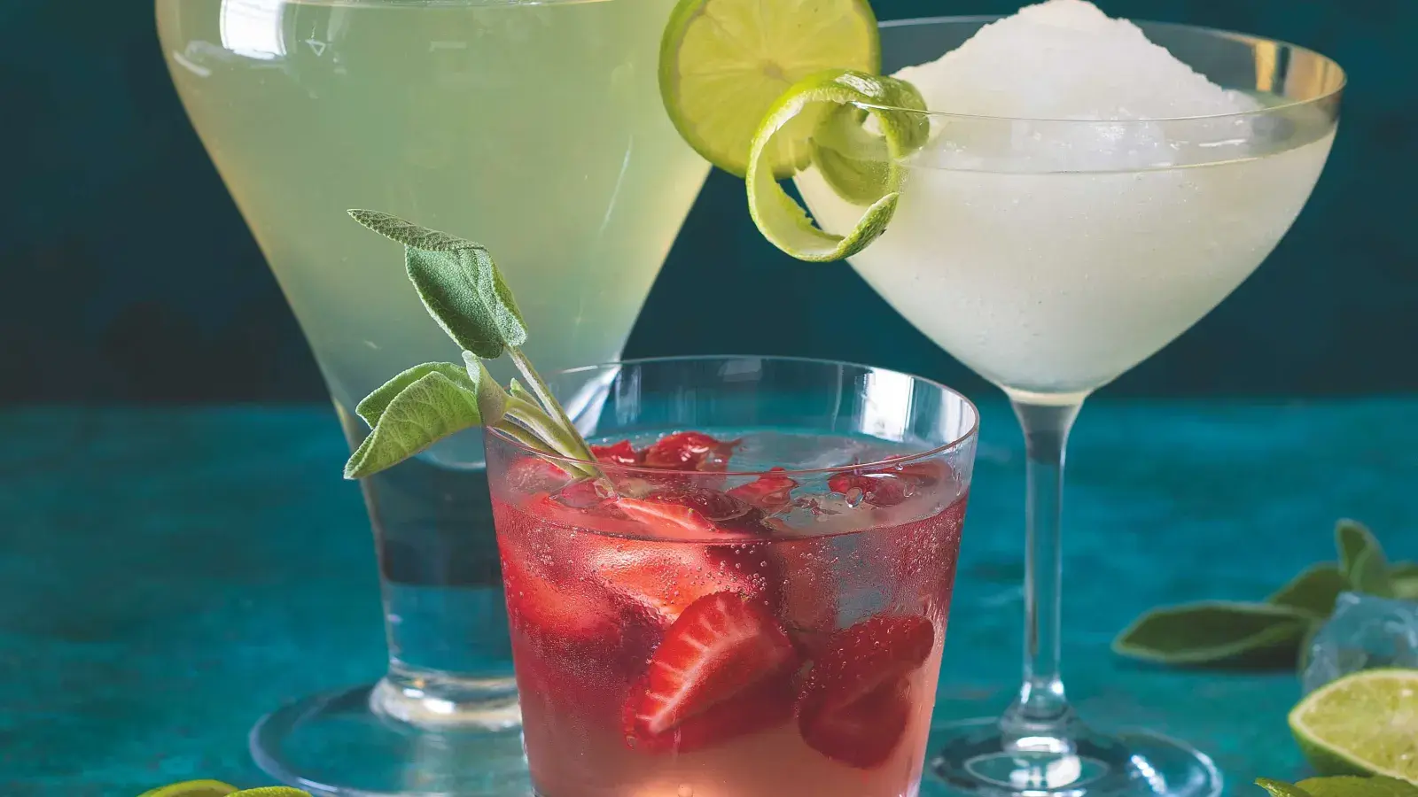 Šalvějový sirup & alko i nealko koktejl