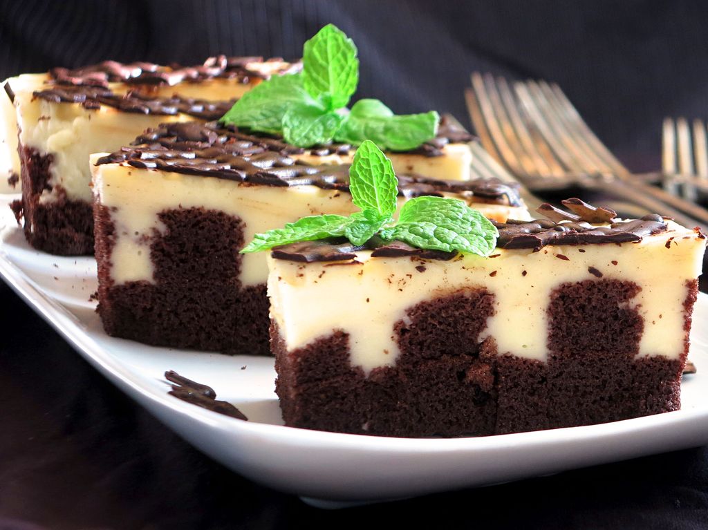 Děravý pudinkový koláč