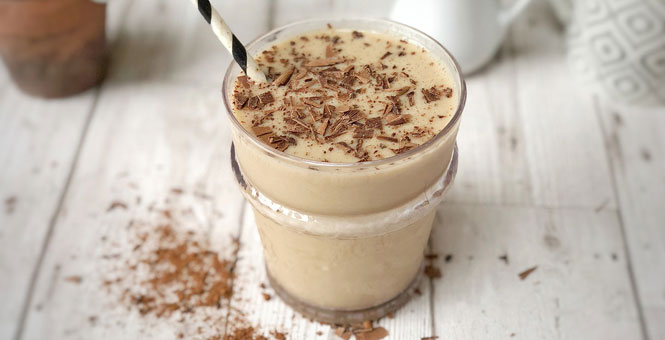 Zdravé smoothie s čokoládou