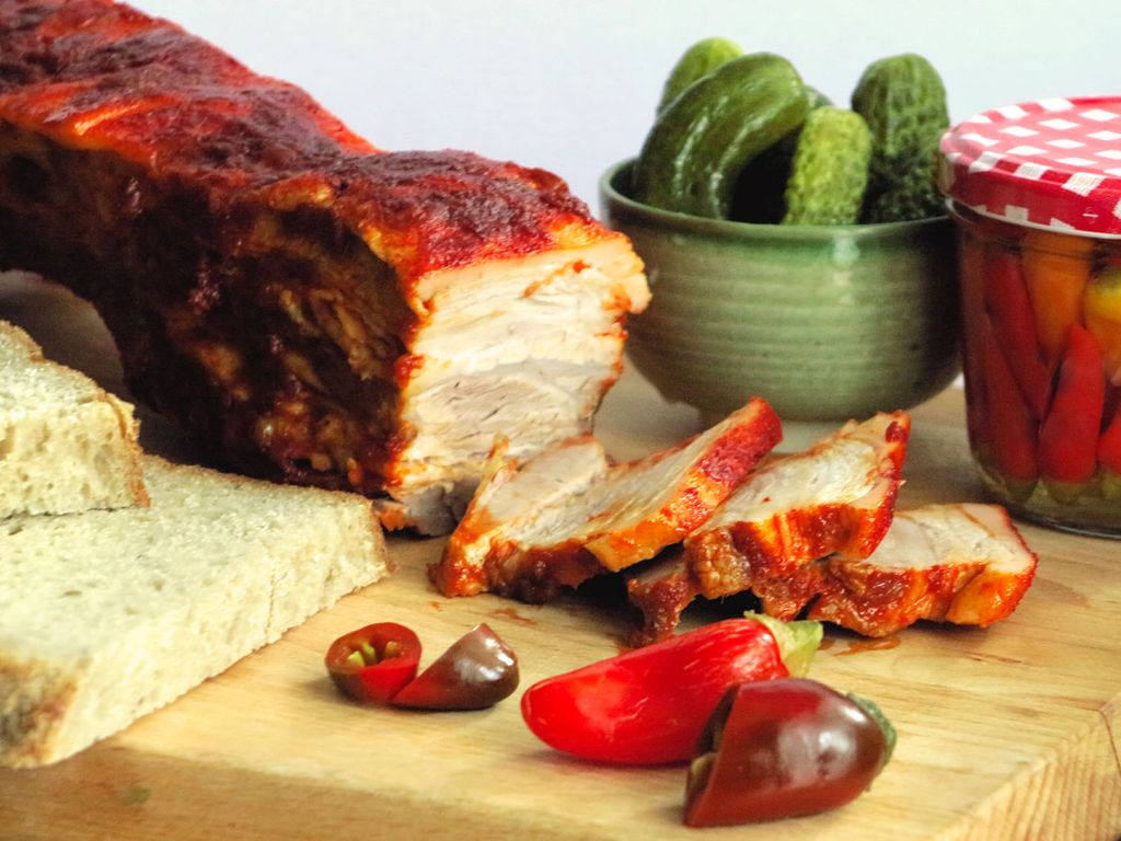 Paprikovo-česnekový vepřový bůček