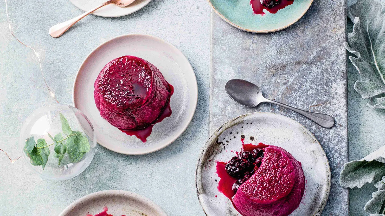 Svařákové bábovičky s lesním ovocem