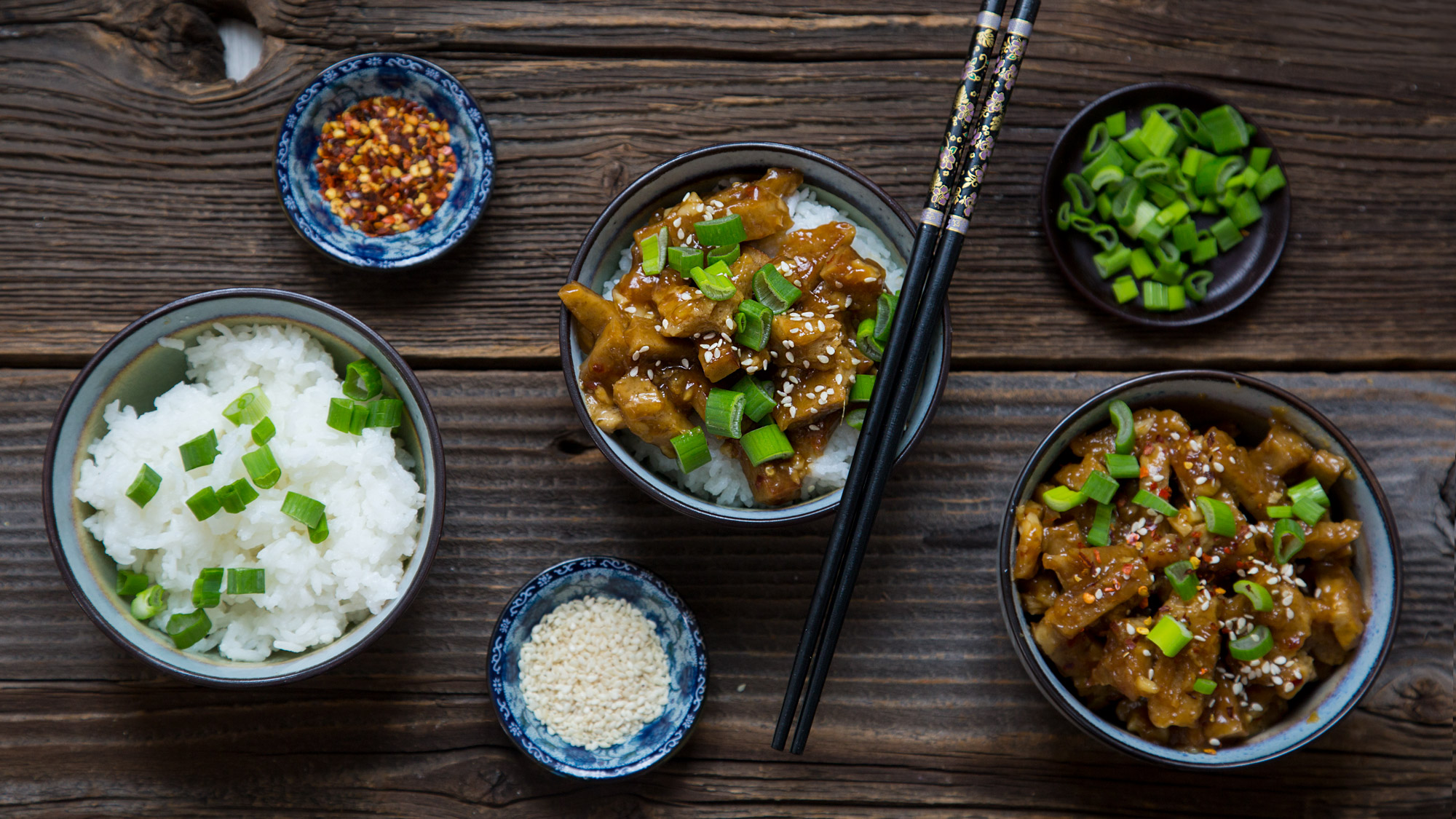 Vegetariánská čína ze seitanu