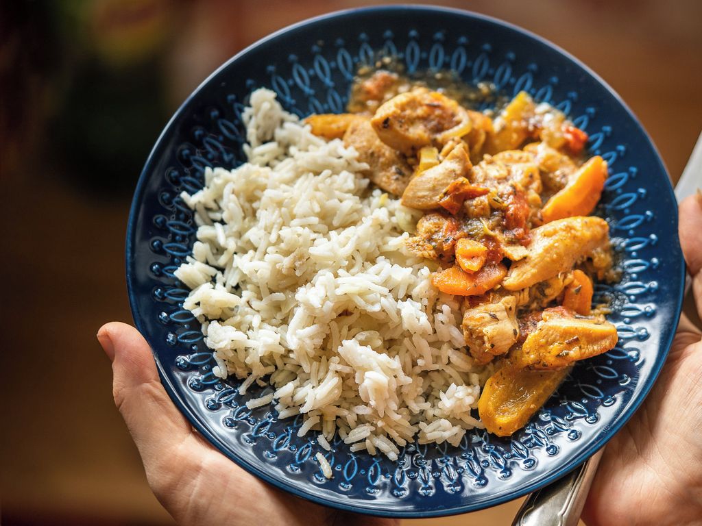 Kuřecí směs s mrkví a paprikou